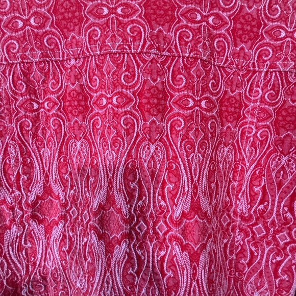 Ruby Rd. Red Jean Jacket - Picture 8 of 8